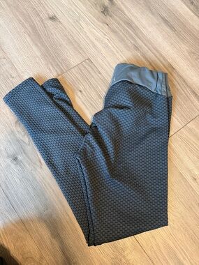 Women’s Large Viral Leggings Textured Grey Active Leggings